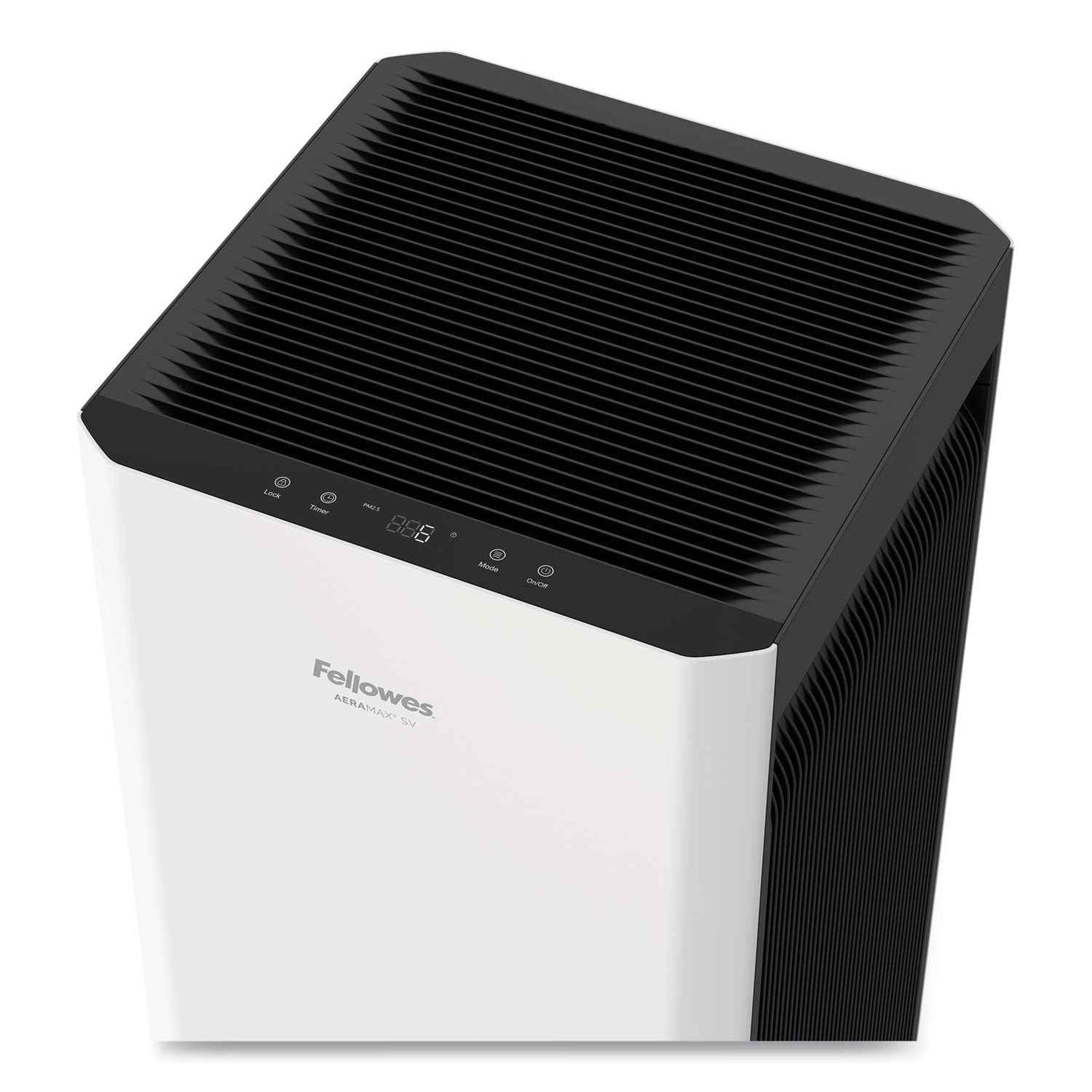AeraMax SV Air Purifier, 1,500 sq ft Room Capacity, White/Black - OrderMe