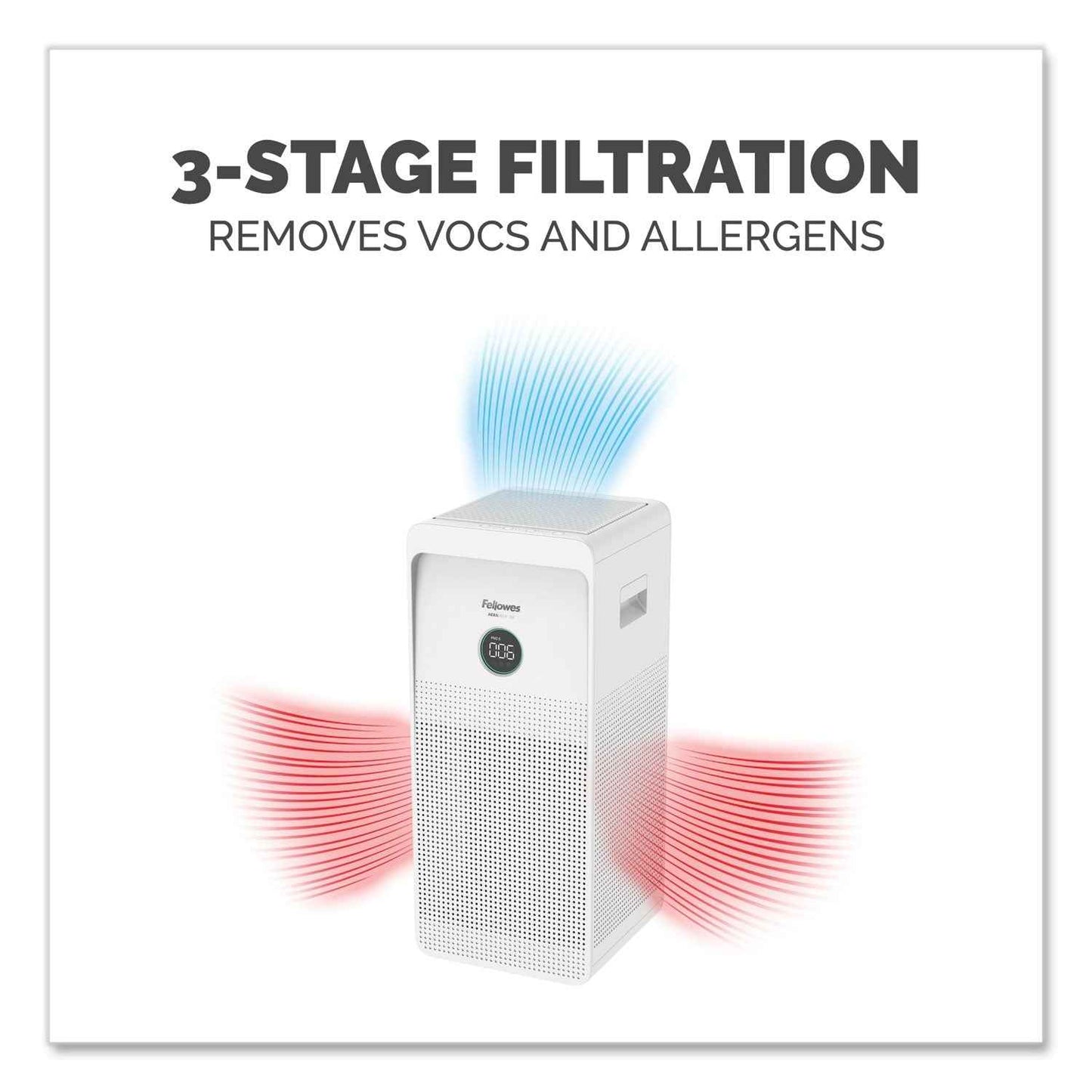 AeraMax SE Air Purifier, 30 ft x 30.5 ft Room Capacity, White - OrderMe