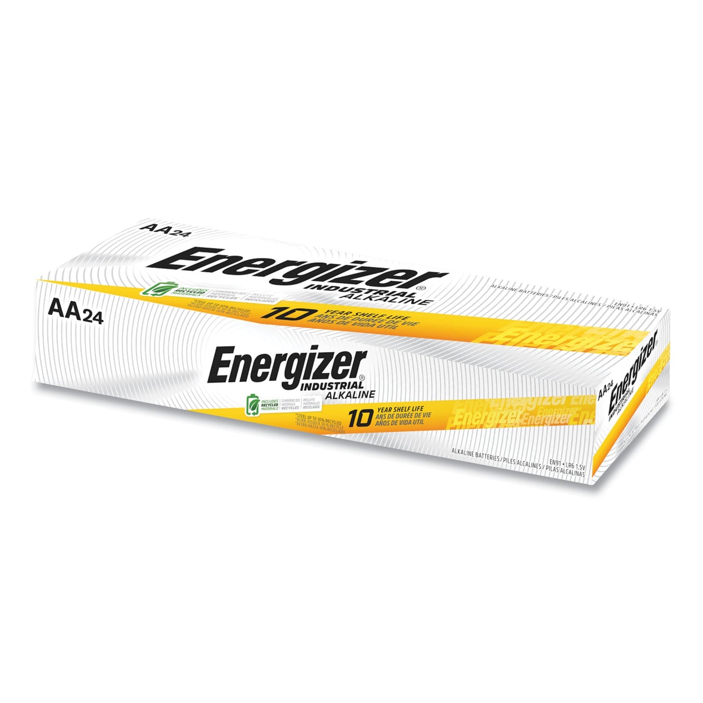 Industrial Alkaline AA Batteries, 1.5 V, 24/Box - OrderMe