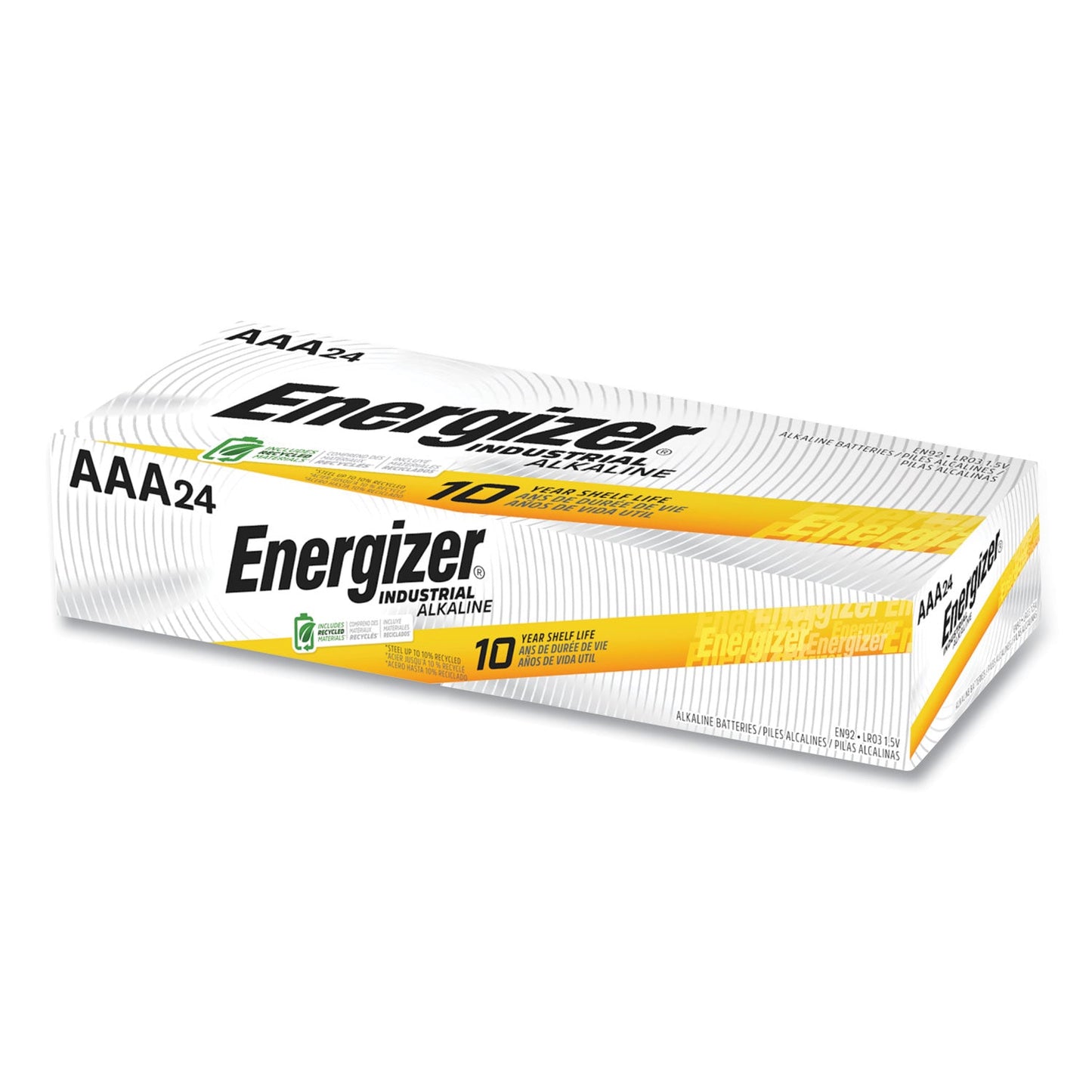 Industrial Alkaline AAA Batteries, 1.5 V, 24/Box - OrderMe