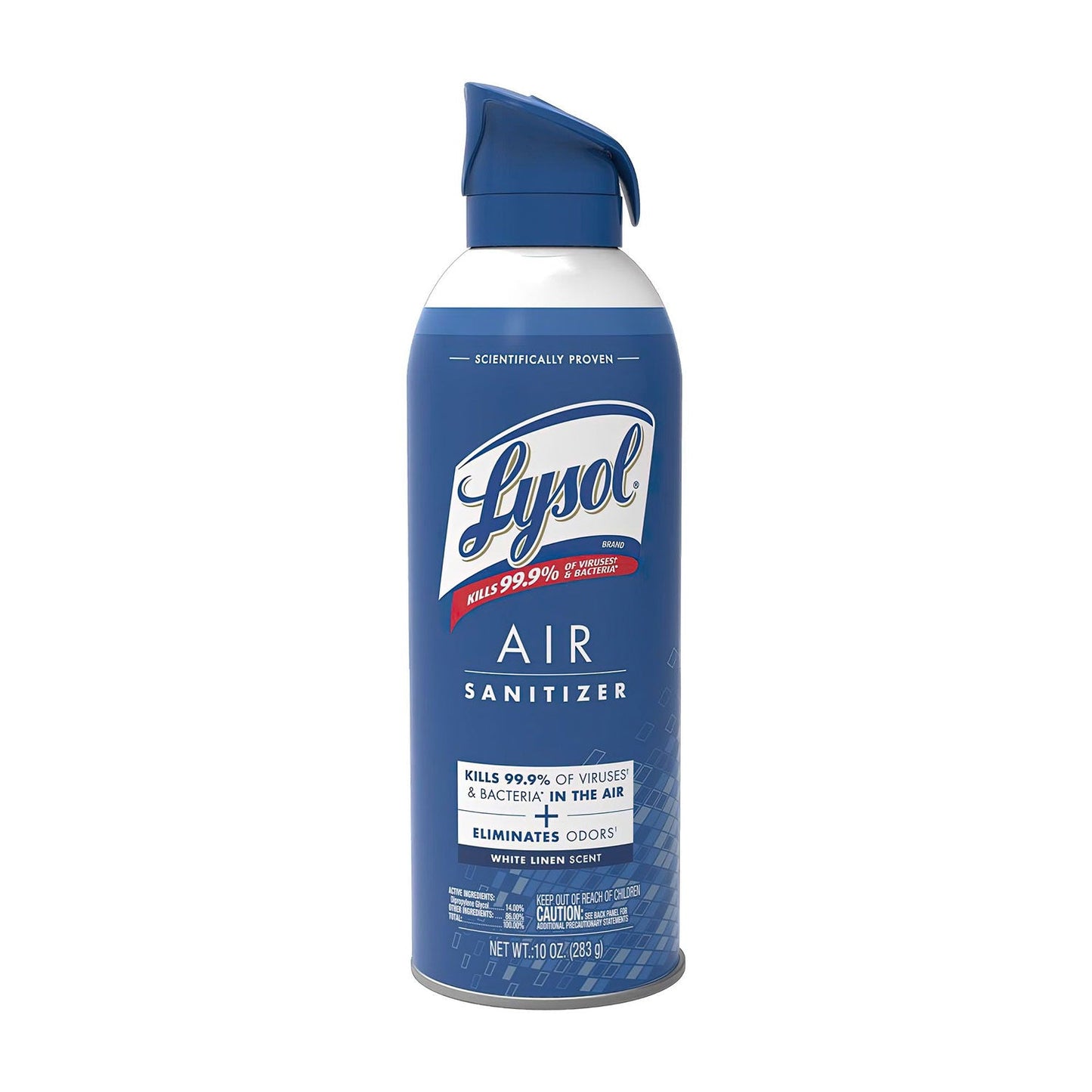 Air Sanitizer Spray, White Linen, 10 oz Aerosol Spray, 6/Carton - OrderMe