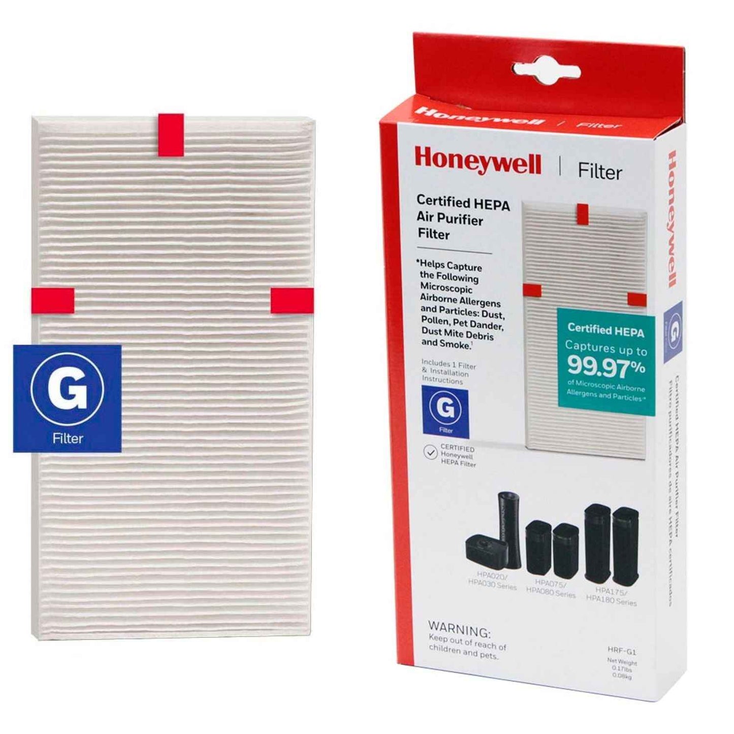 Filter G True HEPA Air Purifier Filter, 1.5 x 10 - OrderMe
