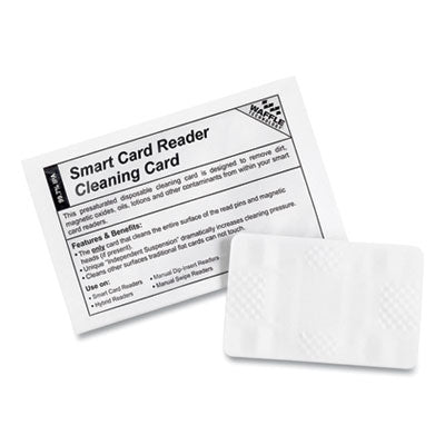 Magnetic Card Reader Cleaning Cards, 2.1" x 3.35", 40/Box - OrderMe