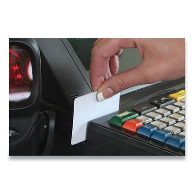 Magnetic Card Reader Cleaning Cards, 2.1" x 3.35", 50/Carton - OrderMe
