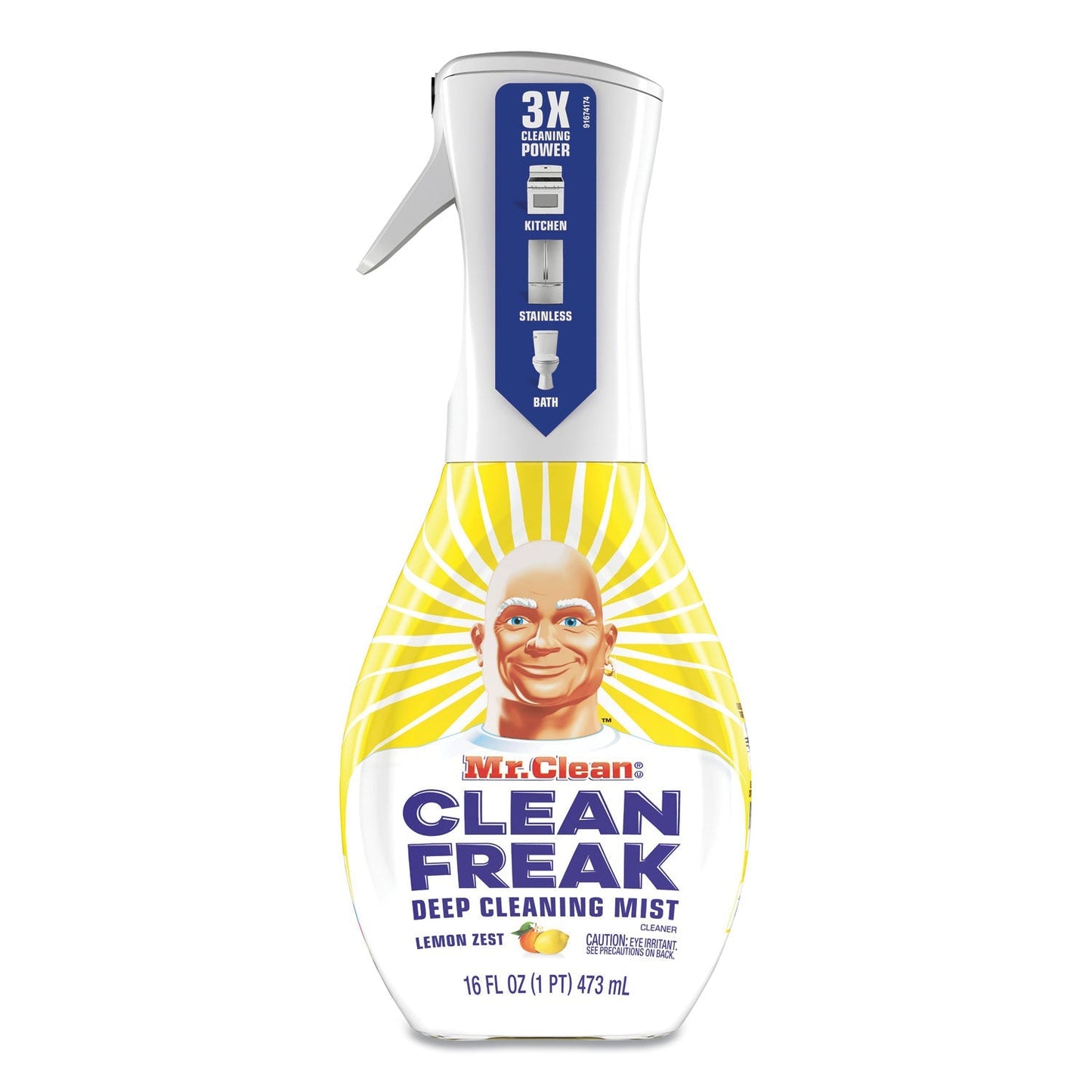 Clean Freak Deep Cleaning Mist Multi-Surface Spray, Lemon, 16 oz Spray Bottle - OrderMe