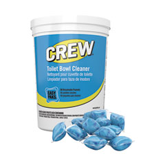 Crew Easy Paks Toilet Bowl Cleaner, Fresh Floral Scent, 0.5 oz Packet, 90 Packets/Tub - OrderMe