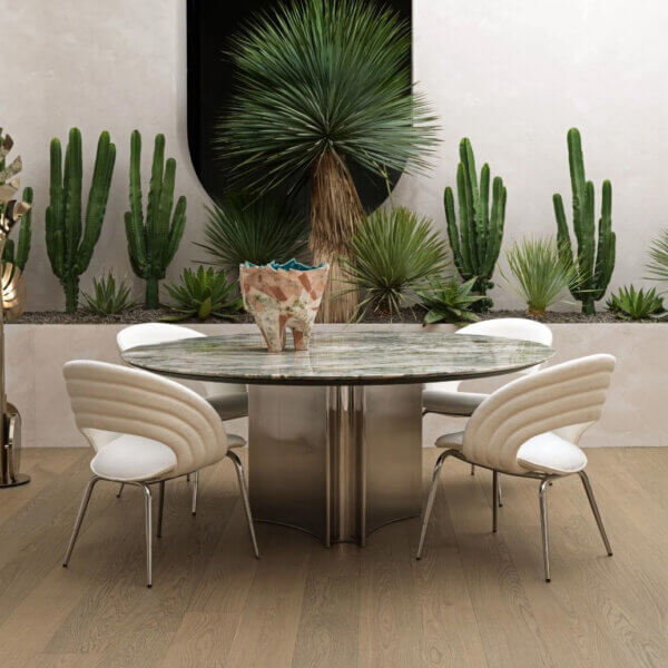 Kerwan Round Marble Table