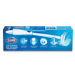 CLOROX SALES CO. ToiletWand Disposable Toilet Cleaning System: Handle, Caddy and Refills, White - OrdermeInc