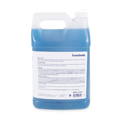 BOARDWALK Industrial Strength Glass Cleaner with Ammonia, 1 gal Bottle - OrdermeInc