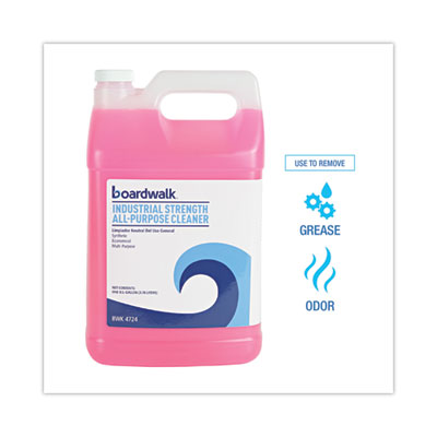 BOARDWALK Industrial Strength All-Purpose Cleaner, Unscented, 1 gal Bottle - OrdermeInc