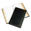 Looseleaf Corporation Minute Book, 1-Subject, Unruled, Black/Gold Cover, (250) 14 x 8.5 Sheets OrdermeInc OrdermeInc