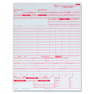 UB04 Hospital Insurance Claim Form for Laser Printers, One-Part (No Copies), 8.5 x 11, 2,500 Forms Total OrdermeInc OrdermeInc