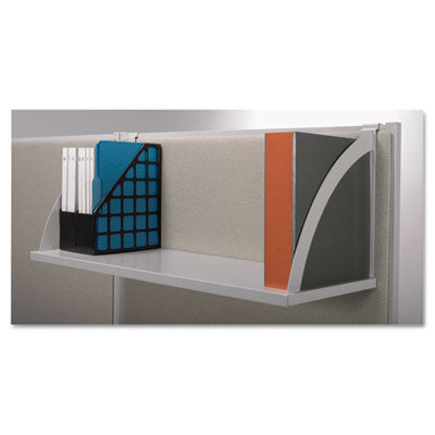 Verse Panel System Hanging Shelf, 60w x 12.75d, Gray OrdermeInc OrdermeInc