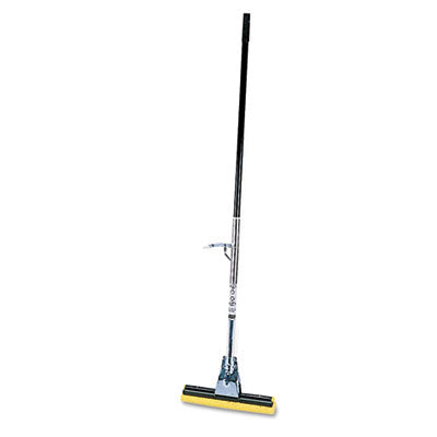 Rubbermaid® Commercial Steel Sponge Mop, 12" Wide Yellow Cellulose Sponge Head, Bronze Steel Handle OrdermeInc OrdermeInc