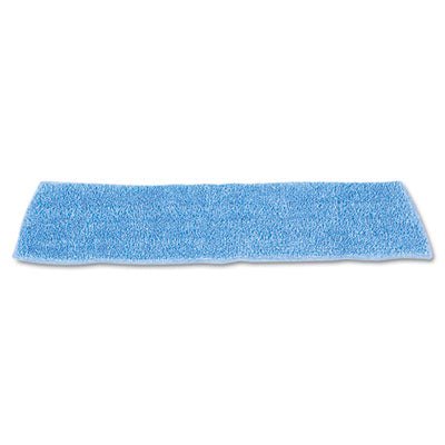 Economy Wet Mopping Pad, Microfiber, 18", Blue, 12/Carton OrdermeInc OrdermeInc