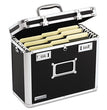 IDEASTREAM CONSUMER PRODUCTS Locking File Chest, Letter Files, 13.75" x 7.25" x 12.25", Black - OrdermeInc