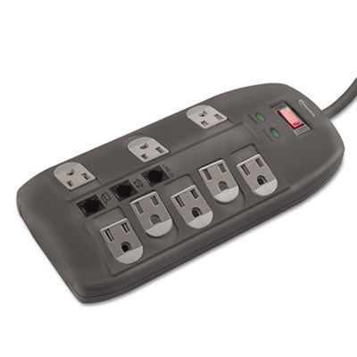 Innovera® Surge Protector, 8 AC Outlets, 6 ft Cord, 2,160 J, Black OrdermeInc OrdermeInc