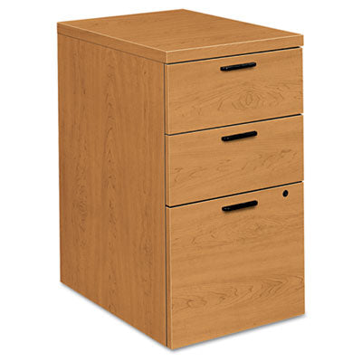 10500 Series Mobile Pedestal File, Left or Right, 3-Drawers: Box/Box/File, Legal/Letter, Harvest, 15.75" x 22.75" x 28" OrdermeInc OrdermeInc