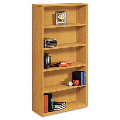 10500 Series Laminate Bookcase, Five-Shelf, 36w x 13.13d x 71h, Harvest OrdermeInc OrdermeInc