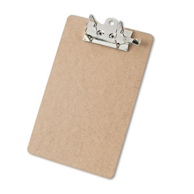 SAUNDERS MFG. CO., INC. Recycled Hardboard Archboard Clipboard, 2.5" Clip Capacity, Holds 8.5 x 11 Sheets, Brown - OrdermeInc