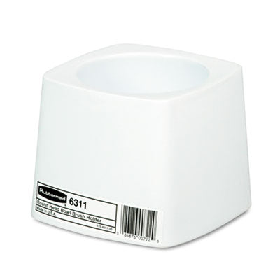 Rubbermaid® Commercial Commercial-Grade Toilet Bowl Brush Holder, White - OrdermeInc