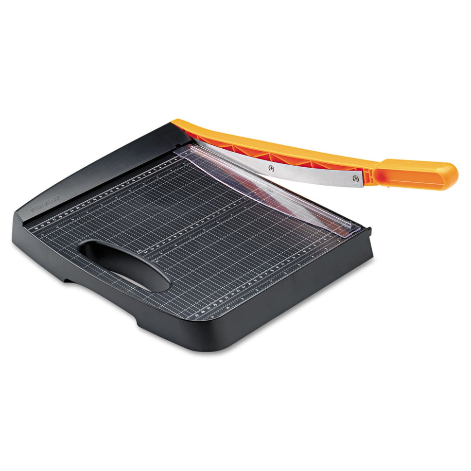 FISKARS MANUFACTURING CORP Recycled Bypass Trimmer, 10 Sheets, 12" Cut Length, 21.3 x 12.3 - OrdermeInc