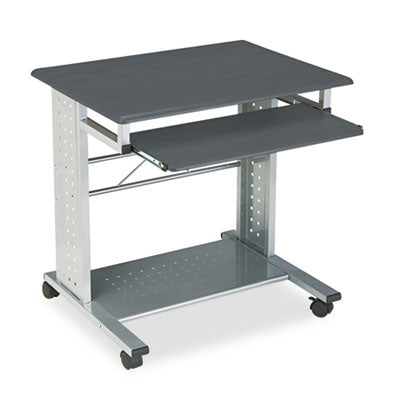 Empire Mobile PC Cart, 29.75" x 23.5" x 29.75", Anthracite/Silver OrdermeInc OrdermeInc