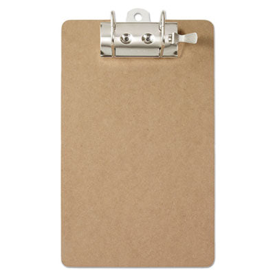 SAUNDERS MFG. CO., INC. Recycled Hardboard Archboard Clipboard, 2.5" Clip Capacity, Holds 8.5 x 11 Sheets, Brown - OrdermeInc