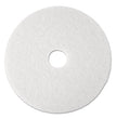 3M™ Low-Speed Super Polishing Floor Pads 4100, 20" Diameter, White, 5/Carton OrdermeInc OrdermeInc