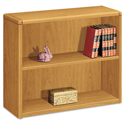 10700 Series Wood Bookcase, Two-Shelf, 36w x 13.13d x 29.63h, Harvest OrdermeInc OrdermeInc