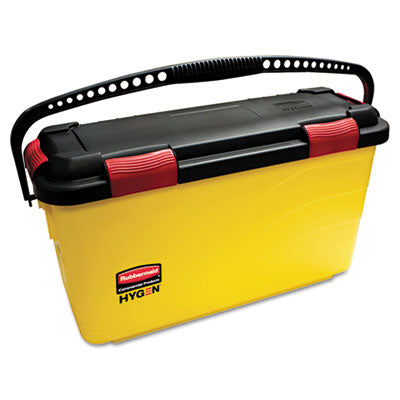 Rubbermaid® Commercial HYGEN Charging Bucket, 6.8 gal, Yellow - OrdermeInc