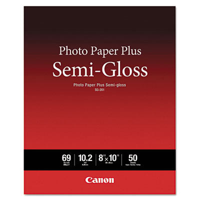 Photo Paper Plus Semi-Gloss, 10.2 mil, 8 x 10, Semi-Gloss White, 50/Pack OrdermeInc OrdermeInc