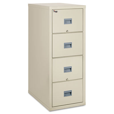 Patriot by FireKing Insulated Fire File, 1-Hour Fire Protection, 4 Legal-Size File Drawers, Parchment, 20.75 x 31.63 x 52.75 OrdermeInc OrdermeInc