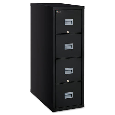 Patriot by FireKing Insulated Fire File, 1-Hour Fire Protection, 4 Letter-Size File Drawers, Black, 17.75" x 31.63" x 52.75" OrdermeInc OrdermeInc