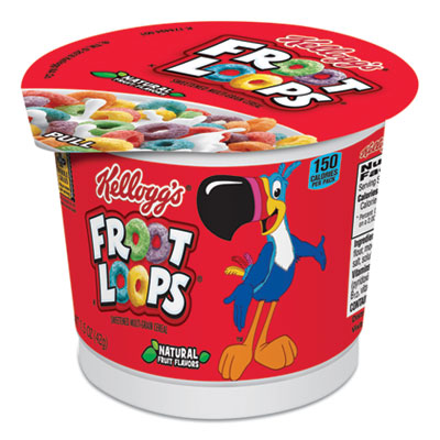Kellogg's® Froot Loops Breakfast Cereal, Single-Serve 1.5 oz Cup, 6/Box OrdermeInc OrdermeInc