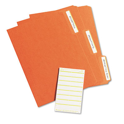 Printable 4" x 6" - Permanent File Folder Labels, 0.69 x 3.44, White, 7/Sheet, 36 Sheets/Pack, (5209) - OrdermeInc
