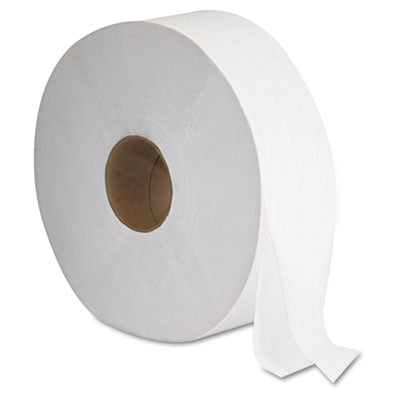 GEN JRT Jumbo Bath Tissue, Septic Safe, 2-Ply, White, 3.3" x 1,375 ft, 12" dia, 6 Rolls/Carton OrdermeInc OrdermeInc