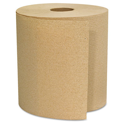 GEN Hardwound Towels, 1-Ply, 800 ft, Brown, 6 Rolls/Carton OrdermeInc OrdermeInc