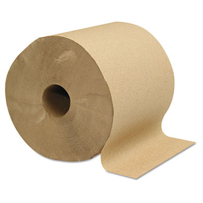 GEN Hardwound Towels, 1-Ply, 800 ft, Brown, 6 Rolls/Carton OrdermeInc OrdermeInc