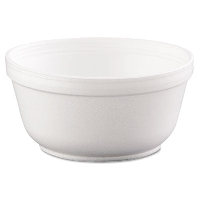 Insulated Foam Bowls, 12 oz, White, 50/Pack, 20 Packs/Carton OrdermeInc OrdermeInc