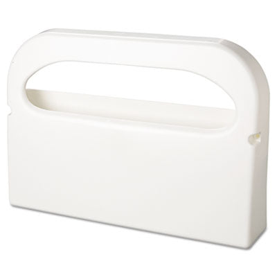 HOSPECO Health Gards Toilet Seat Cover Dispenser, Half-Fold, 16 x 3.25 x 11.5, White, 2/Box - OrdermeInc