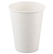 Single-Sided Poly Paper Hot Cups, 12 oz, White, 50/Bag, 20 Bags/Carton OrdermeInc OrdermeInc