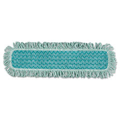 Rubbermaid® Commercial HYGEN™ HYGEN Microfiber Fringed Dust Mop Pad, 24w x 9d, Green OrdermeInc OrdermeInc