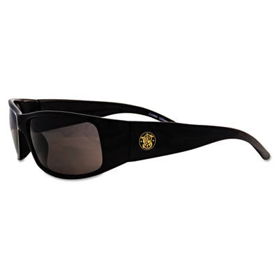 SMITH AND WESSON Elite Safety Eyewear, Black Frame, Smoke Anti-Fog Lens - OrdermeInc