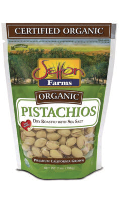 Organic Pistachios, Dry Roasted with Sea Salt, 7 oz Bag, 12/Carton - OrdermeInc