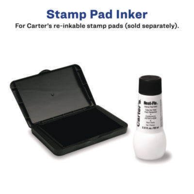 AVERY PRODUCTS CORPORATION Neat-Flo Stamp Pad Inker, 2 oz Bottle, Black