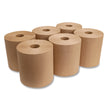 BOARDWALK Boardwalk Green Universal Roll Towels, 1-Ply, 8" x 800 ft, Natural, 6 Rolls/Carton