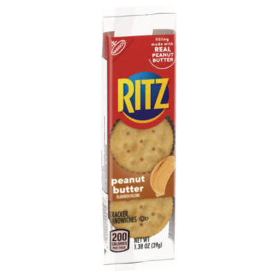 NABISCO FOOD GROUP Ritz Peanut Butter Cracker Sandwiches, 1.38 oz Pack