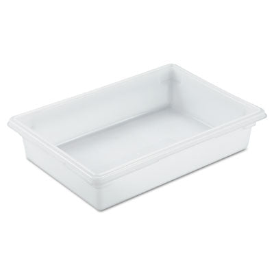 RUBBERMAID COMMERCIAL PROD. Food/Tote Boxes, 8.5 gal, 26 x 18 x 6, White, Plastic - OrdermeInc