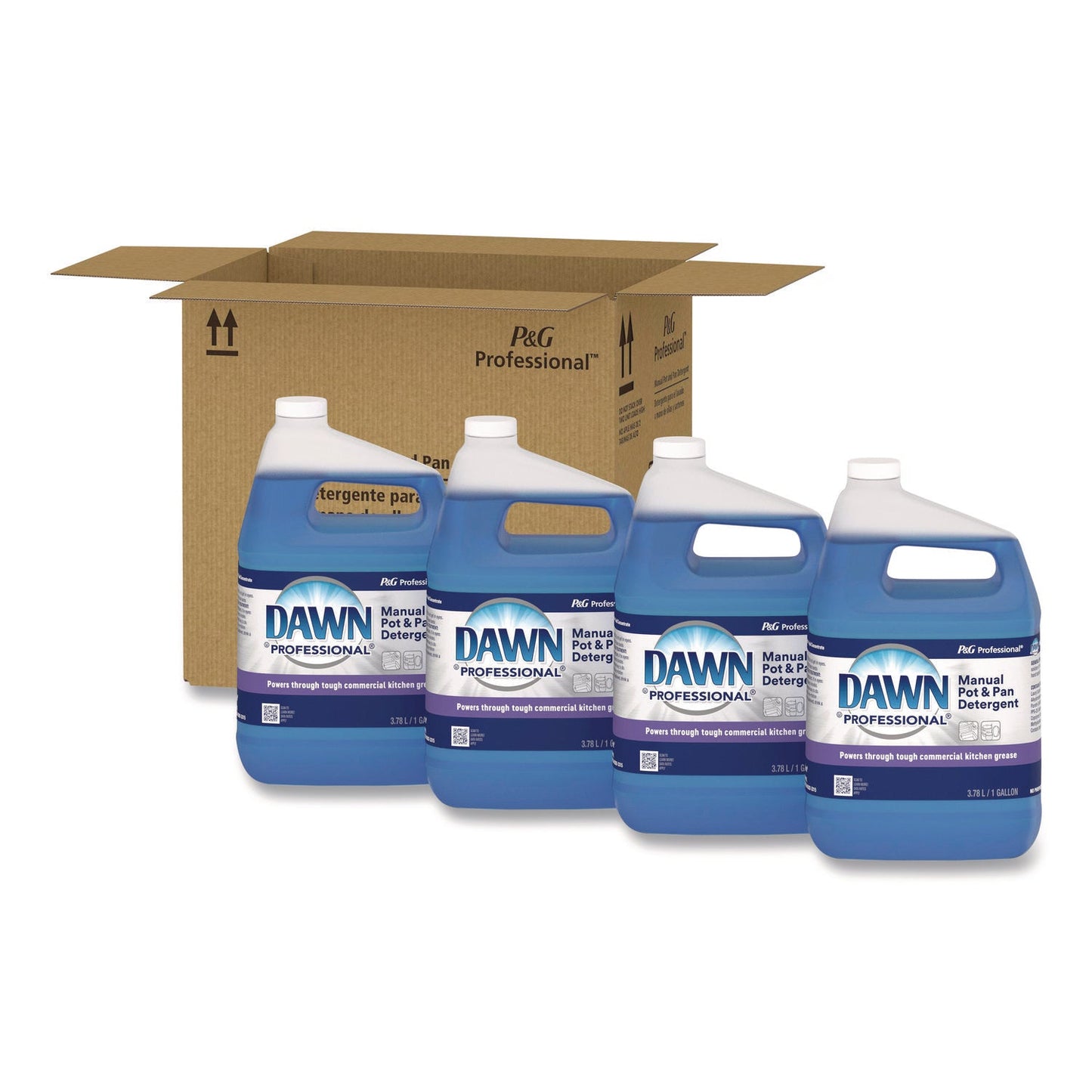 Manual Pot/Pan Dish Detergent, Original, 4/Carton - OrderMe